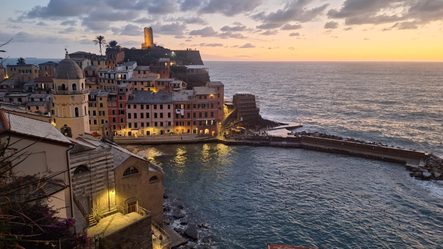 Atardecer en Vernazza
