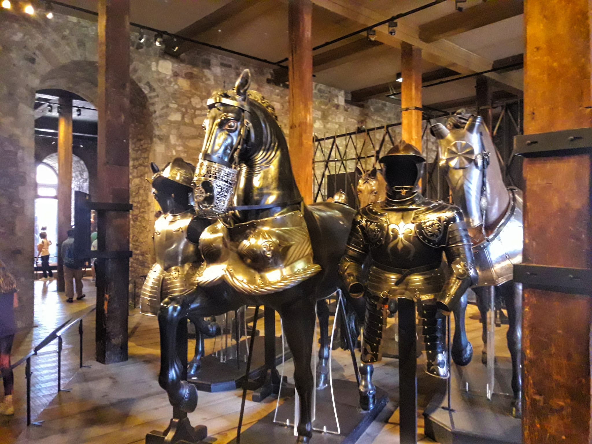 Armor suits at Tower of London