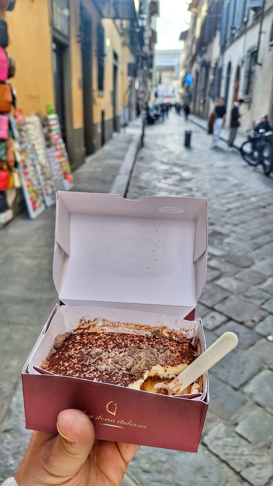 Helado de Pompi en Florencia