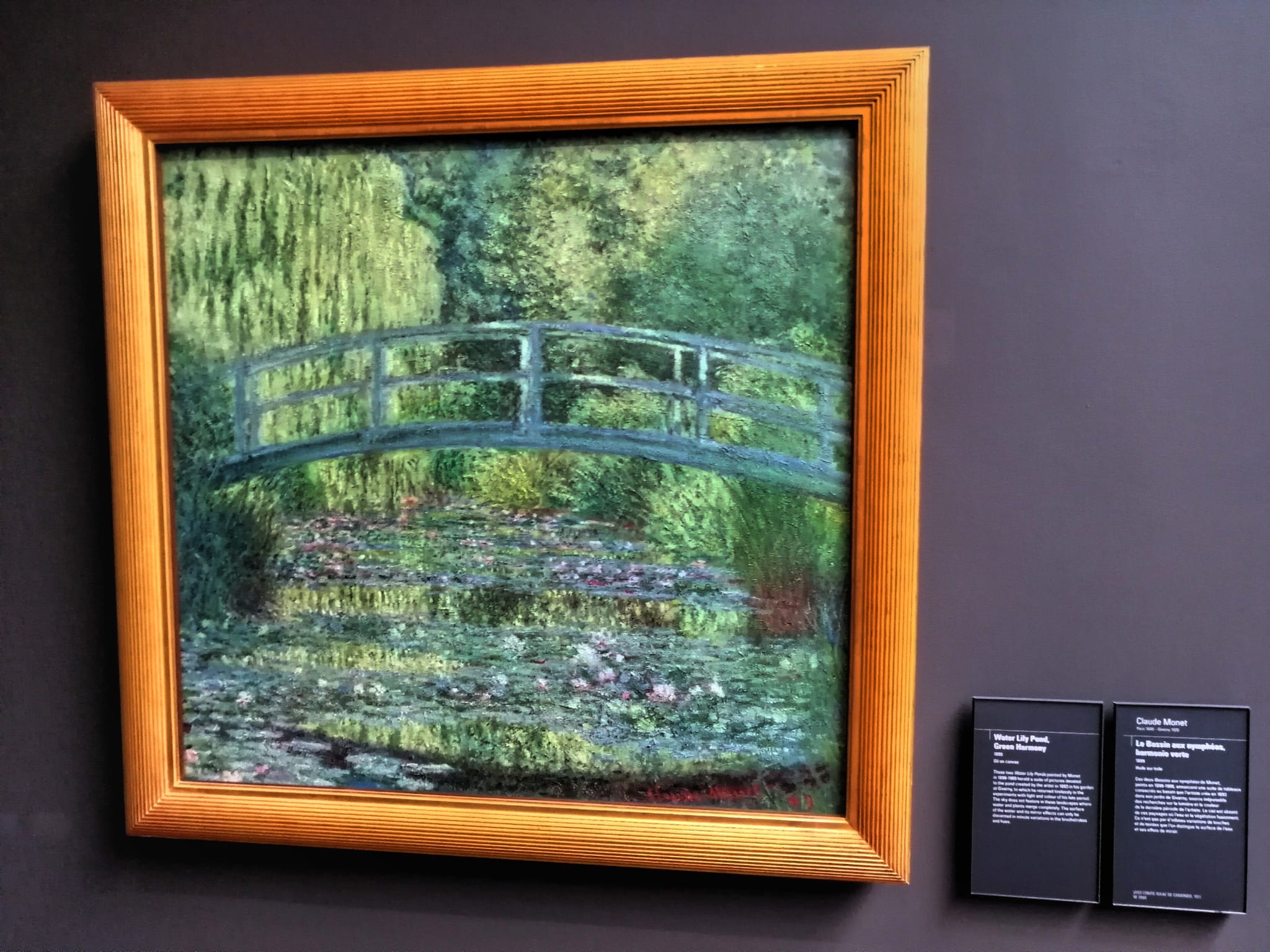 Cuadro de Monet en el Museo Orsay París