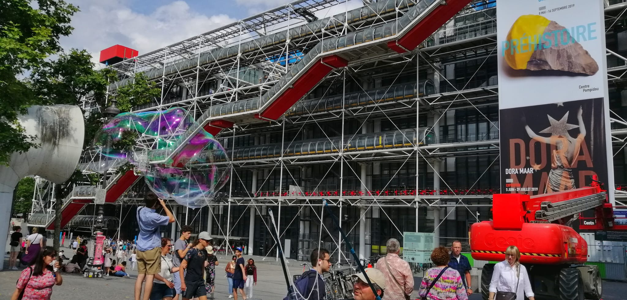 Frente del Centro Pompidou