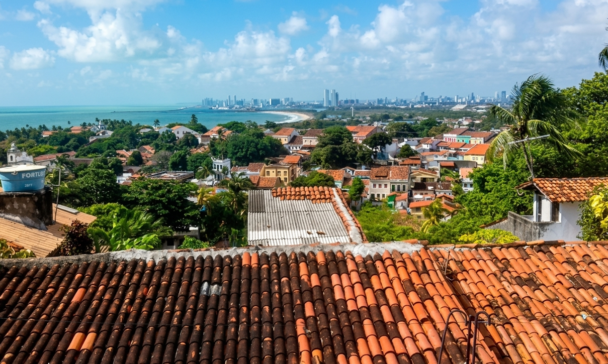 Olinda vista de arriba